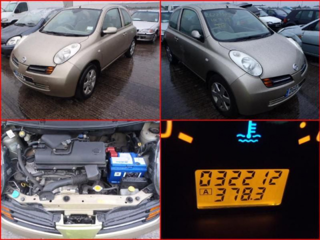 Двигатель NISSAN MICRA 1.4 16V запчасти гарантия