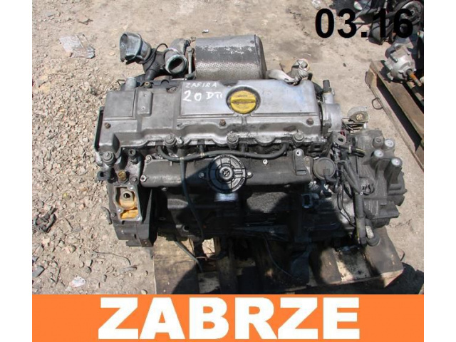 OPEL ZAFIRA A VECTRA ASTRA G двигатель 2.0 DTI Y20DTH