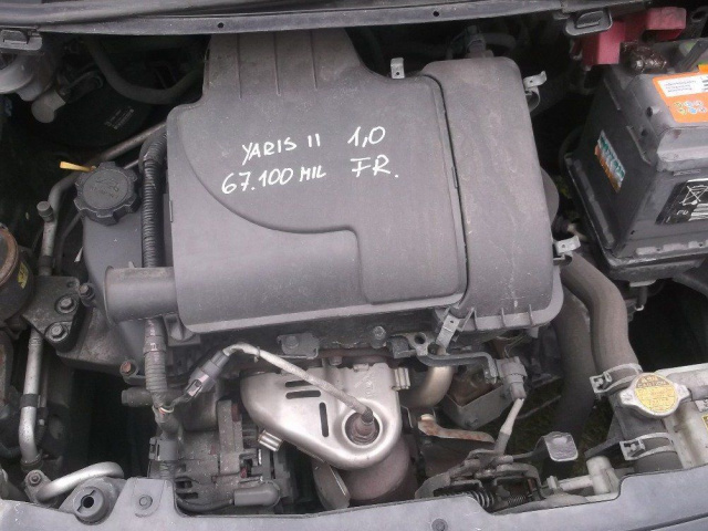 Двигатель TOYOTA YARIS II 1.0 2008г.