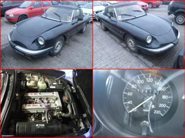 Двигатель ALFA ROMEO SPIDER 2.0 запчасти гарантия