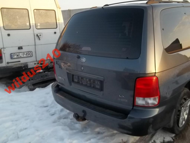 KIA CARNIVAL II 2, 9 CRDI двигатель - запчасти