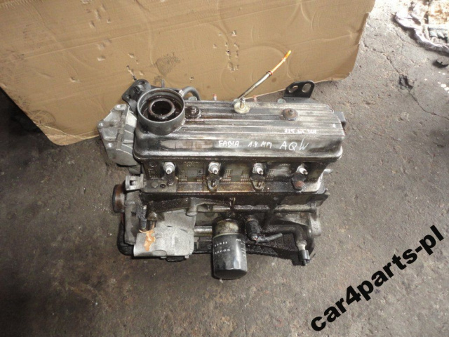 Двигатель без навесного оборудования голый SKODA FABIA 1.4 MPI AQW