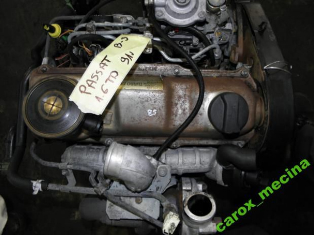 VW PASSAT B3 91R. 1.6 TD двигатель в сборе SB