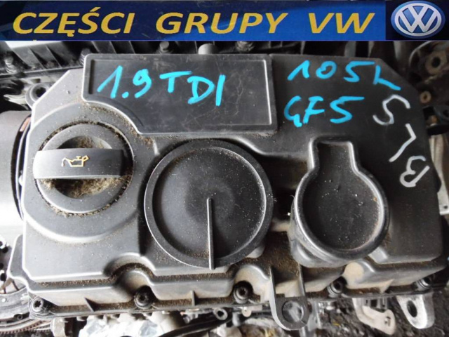 Двигатель голый без навесного оборудования VW GOLF V 1.9TDI BLS