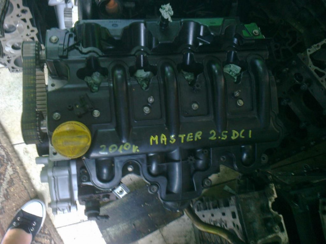 Двигатель RENAULT MASTER 2.5 DCI G9U 2010 год