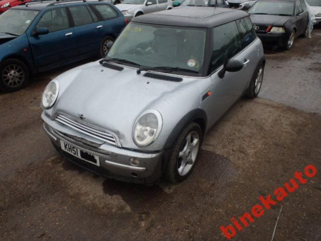 MINI ONE COOPER R50 R51 двигатель 1, 6B 16V W10B16A