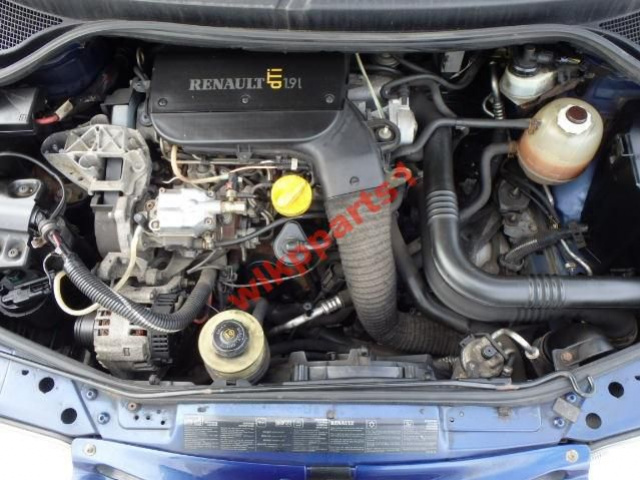 Двигатель RENAULT LAGUNA I FL 1.9DTI F9Q в сборе 01г. 98KM