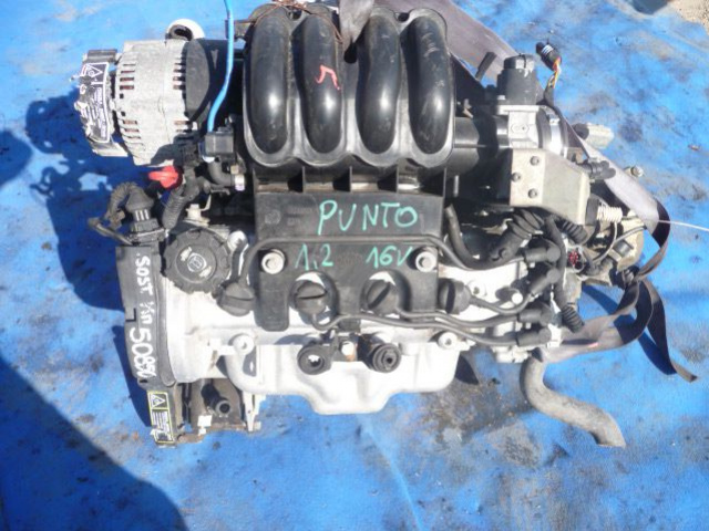 Двигатель FIAT PUNTO PANDA BRAVO BRAVA 1.2 16V