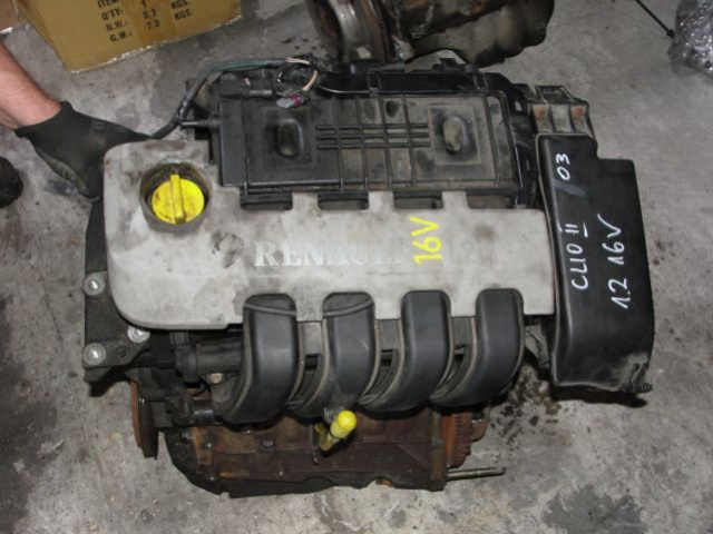 Двигатель - RENAULT CLIO II 1.2 16V 03' KANGOO