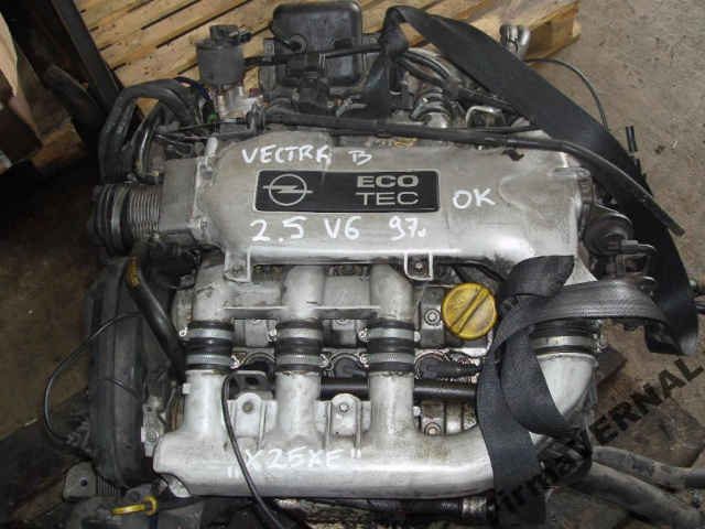 Двигатель 2.5 V6 OPEL VECTRA B X25XF - запчасти