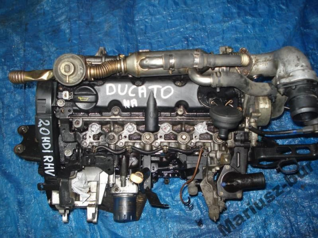 Двигатель FIAT DUCATO 2.0 HDI 8V O SYMBOLU RHV 2002г.
