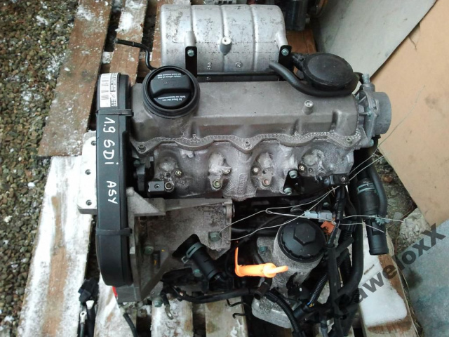Двигатель SKODA FABIA VW POLO SEAT 1.9 SDI ASY