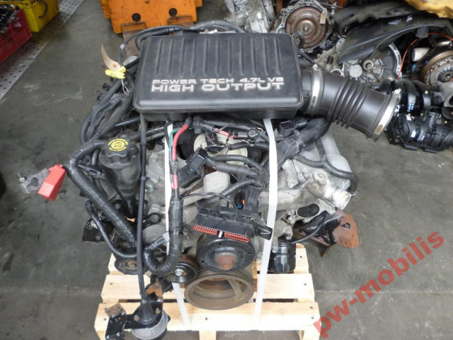 Двигатель Jeep Grand Cherokee 4.7 V8 HO 2002г.