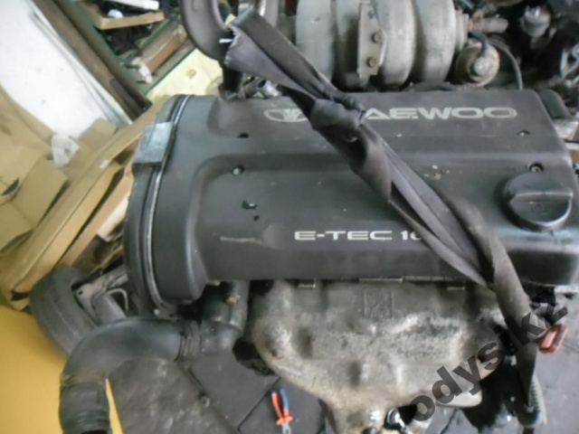 Daewoo Lanos Nubira двигатель 1.6 16V в сборе 90tys