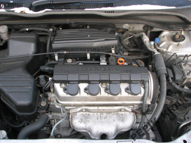 Honda Civic 01-05 3d 4d 5d двигатель 1, 4 d14z6 107tys