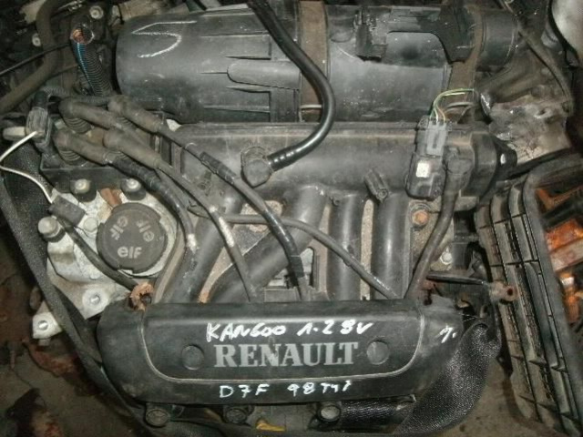 Двигатель RENAULT KANGOO, CLIO 1, 2 8V, D7F, 120 тыс., 99ROK