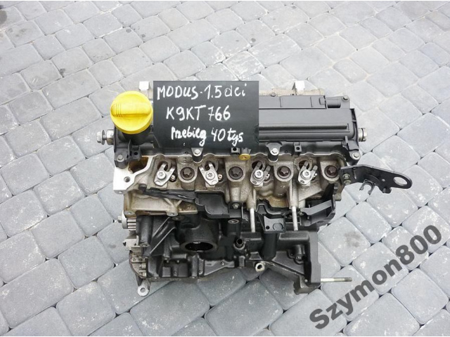 Двигатель Renault Modus 1.5 DCI K9KT766 40TYS/KM 07г.