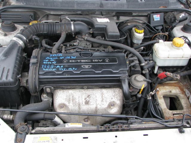 ZAKS DAEWOO NUBIRA 2, 0 16V двигатель