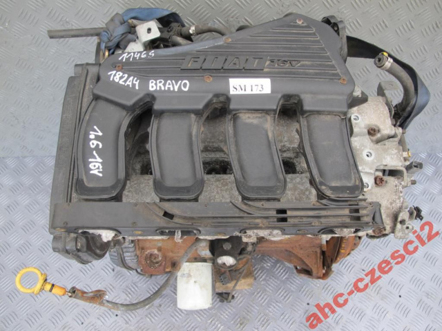 AHC2 FIAT BRAVO BRAVA двигатель 1.6 16V 182A4000