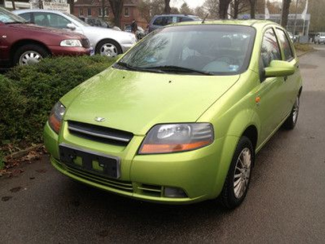 Chevrolet Aveo Daewoo Kalos 1.2 8V двигатель 72tys km