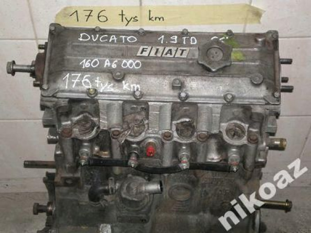 FIAT DUCATO 1.9 1, 9 TD 96 160A6000 двигатель