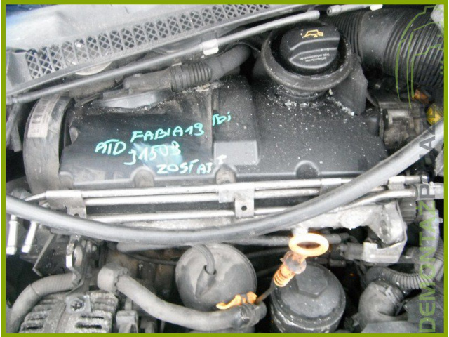 10495 двигатель SKODA FABIA ATD 1.9 TDI