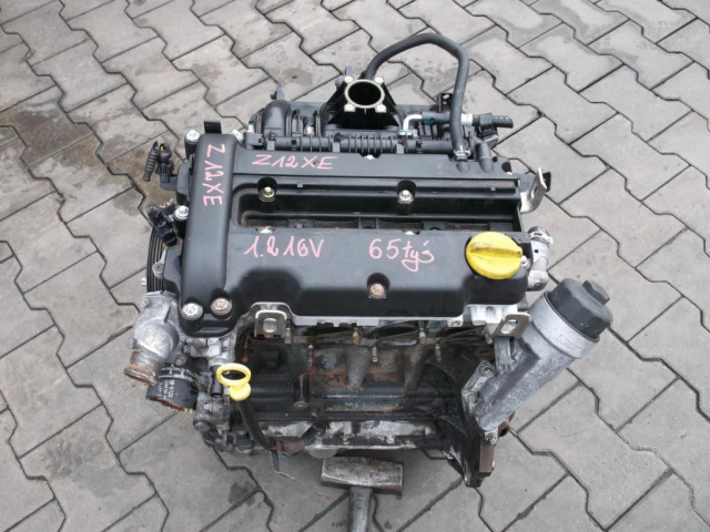 Двигатель Z12XE OPEL AGILA 1.2 16V 65 тыс KM -WYSYLKA