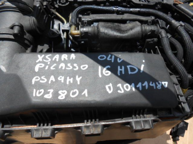 Двигатель CITROEN XSARA PICASSO 1, 6 HDI 04г. в сборе
