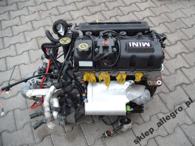 MINI R50 52 01-07 1.6 16V W10B16A двигатель PLESZEW