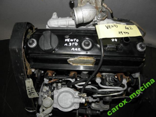 VW GOLF III VENTO 94г. 1.9 TD двигатель в сборе AAZ