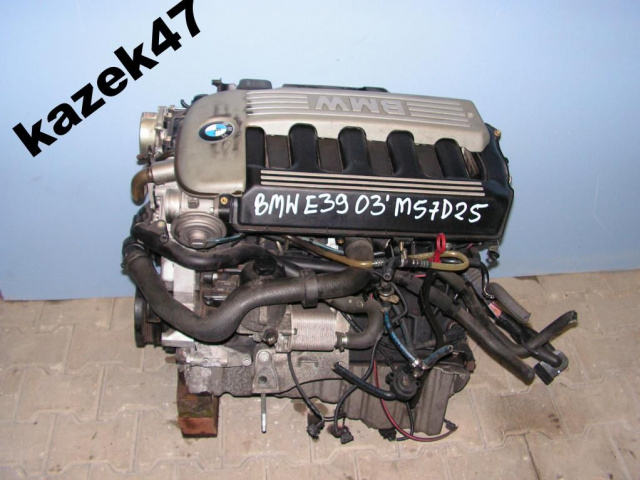 Двигатель BMW E39 E-39 в сборе 2003 M57D25 2, 5 2.5