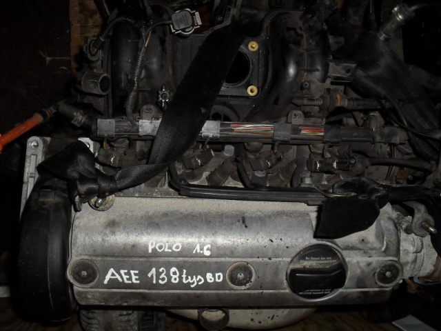 Двигатель VW Polo 6n 1.6 AEE пробег 138 тыс.