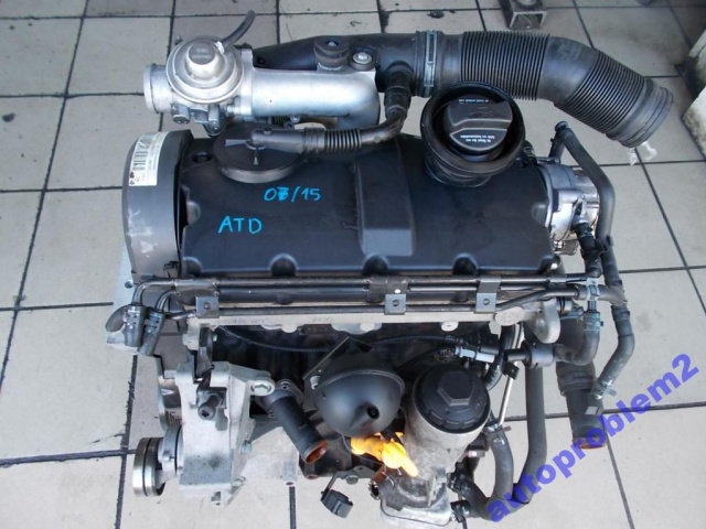 Двигатель VW Polo Ibiza Fabia 1.9 TDI ATD 101 KM