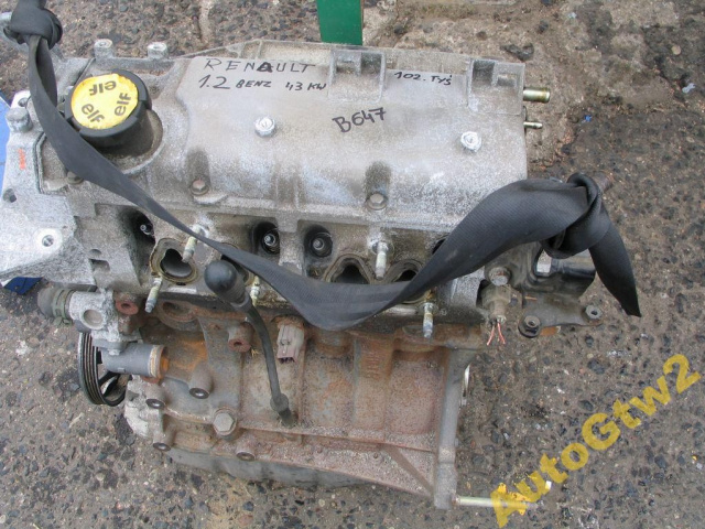 Renault Clio II Kangoo двигатель 1.2 8V бензин