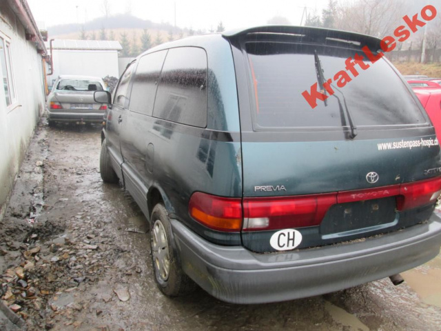 Toyota Previa 2.4 99г. на запчасти двигатель коробка передач