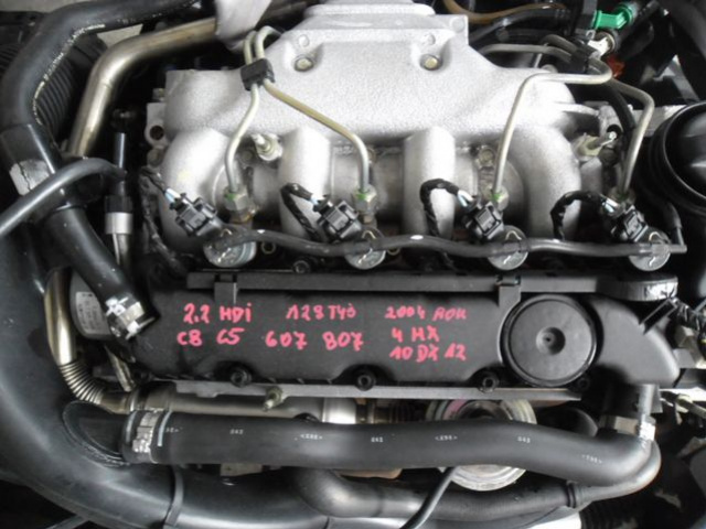 Двигатель 2.2HDI 10DZ12 CITROEN C5 C8 PEUGEOT 607