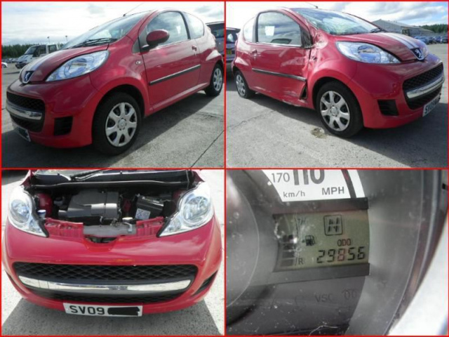 Двигатель PEUGEOT 107 1.0 1KR52 запчасти гарантия