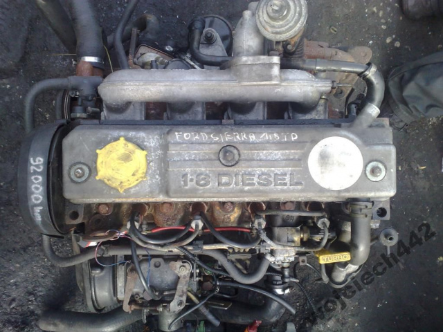 Тип двигателя Ford Sierra I Рестайлинг 1987 - 1993, Хэтчбек 3 дв.