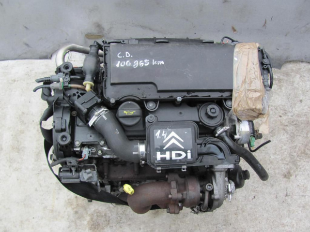 Двигатель 1.4 HDI 8HX 68KM - CITROEN C3 05r-
