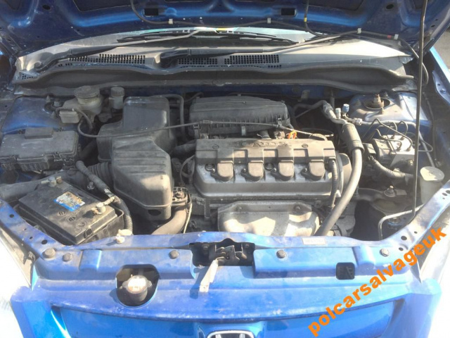 HONDA CIVIC VII двигатель 1, 4 16V D14Z6 WARSZAWA