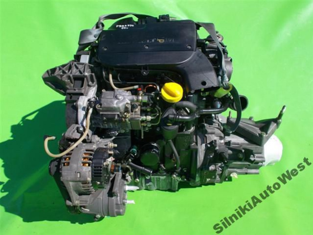 RENAULT LAGUNA CLIO II двигатель 1.9 DTI F9Q A 736
