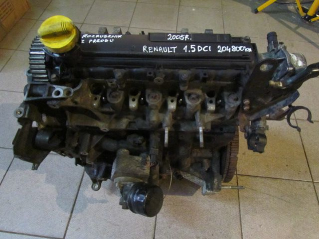 Двигатель 1.5 DCI K9K RENAULT SCENIC KANGOO GWRANCJA