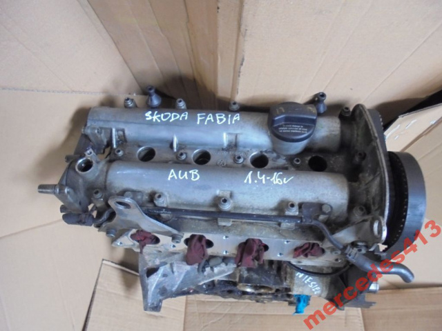 VW POLO SKODA FABIA 1.4 16V 100 л.с. AUB двигатель