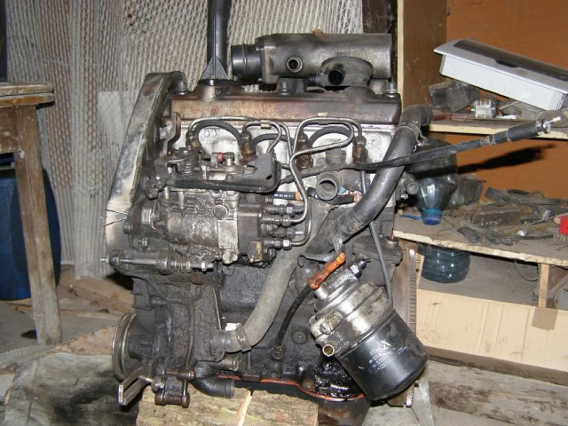 Двигатель 1, 9 D volkswagen VW transporter T4 Отличное состояние