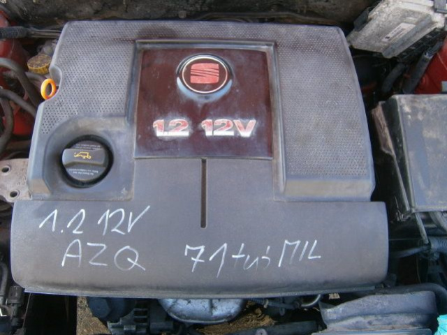 Seat ibiza III 2002-2008 двигатель 1, 2 12V AZQ 71tys