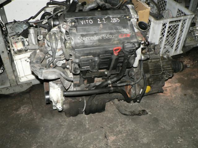 полный двигатель MERCEDES VITO (W639) BASIC, COMBI 115 CDI Largo (639.603) 646982