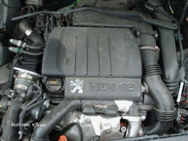 Двигатель 1.6 HDi PEUGEOT 206 207 307 PARTNER