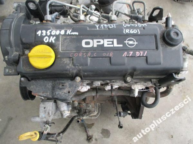 OPEL CORSA C 02г. 1.7 DTI двигатель Y17DT