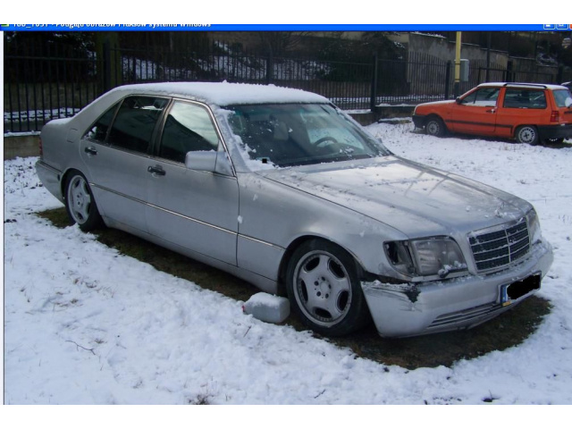 MERCEDES W140 S420 CL420 двигатель 4.2 V8