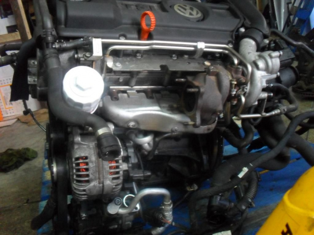 VW GOLF VI 6 1.4TSI 122PS двигатель в сборе Z навесное оборудование